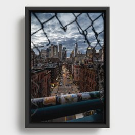 New York 3 Framed Canvas