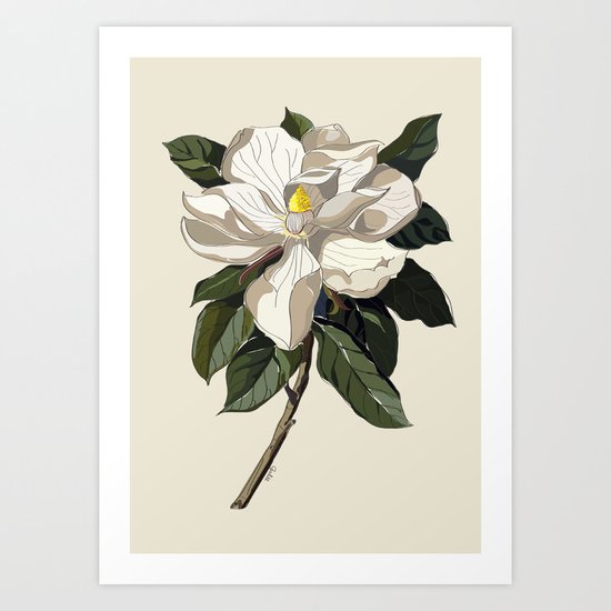 Within a Flower Art Print