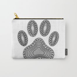 Ink Dog Paw Print Carry-All Pouch