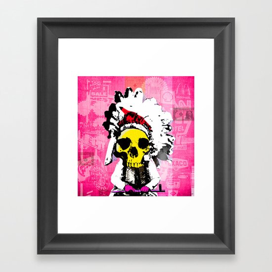 Indian Pop 100 Framed Art Print