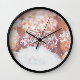 Delicious Donuts Wall Clock