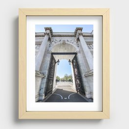 Marble Arch London Photo Recessed Framed Print