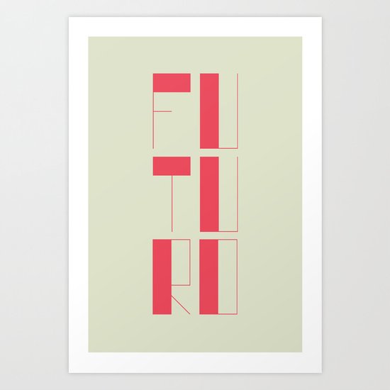 FUTURO Art Print