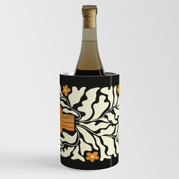 Golden Vase 02 | Summer Bloom: Matisse Night Edition Wine Chiller