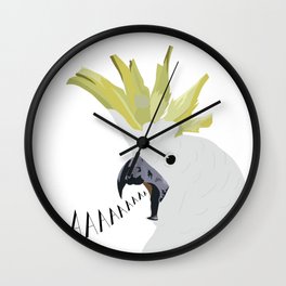 Cockatoo Wall Clock