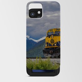 Alaska Passenger Train 0781 - Turnagain Arm, Cook Inlet iPhone Card Case