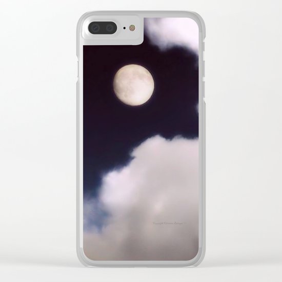 Wish upon a Moon Clear iPhone Case