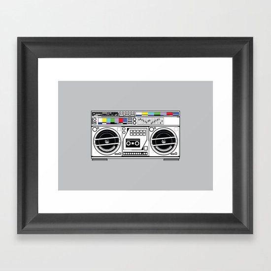 1 kHz #5 Framed Art Print