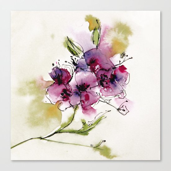 wild flowers Canvas Print