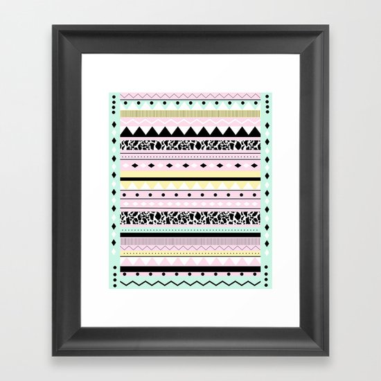 MIAKODA P O W E R Framed Art Print