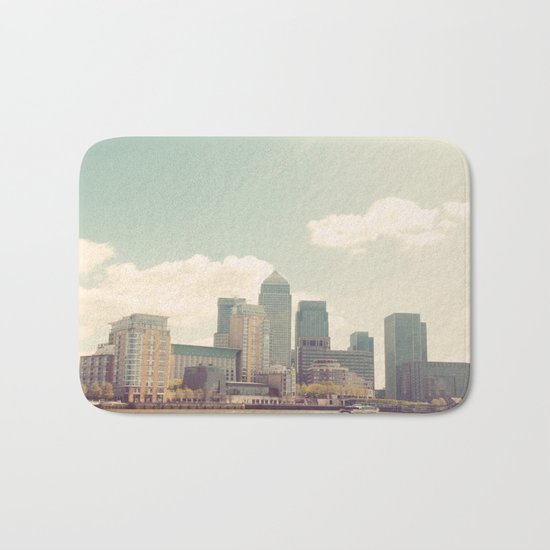 London Skyline Bath Mat