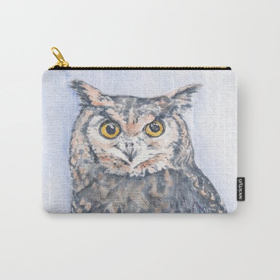 The Less He Spoke Carry-All Pouch