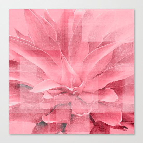Abstract Leaves Canvas Print