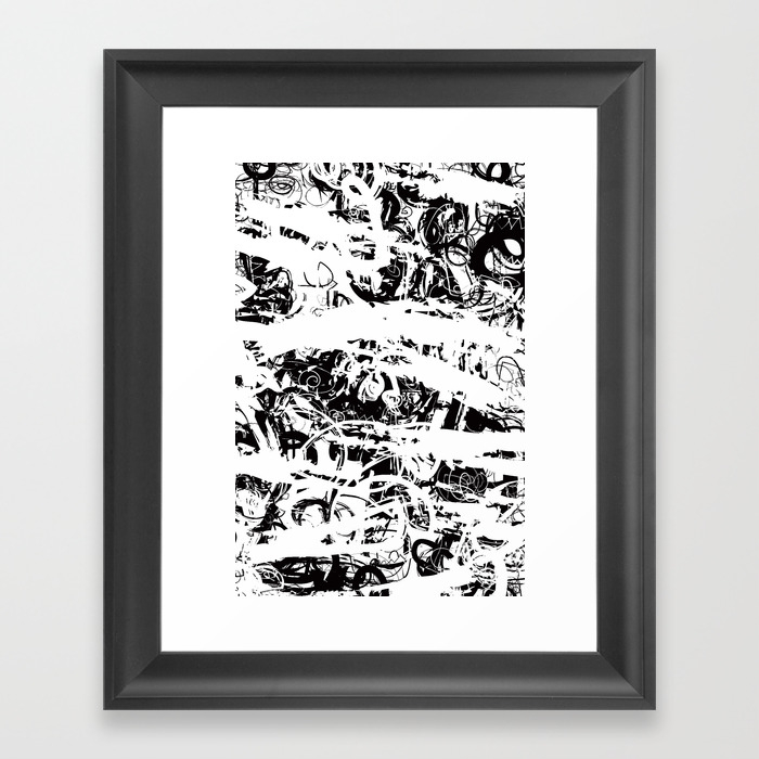 The Florest Black And White Abstract Art Art Prints Abstract