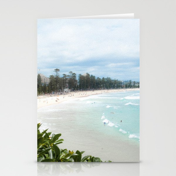 Manly Beach, Australia Stationery Cards
