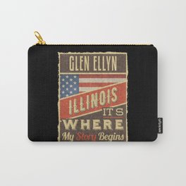 Glen Ellyn Illinois Carry-All Pouch