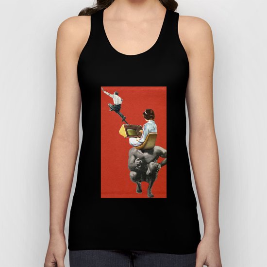 There's No Escape, Or Is There? Unisex Tank Top