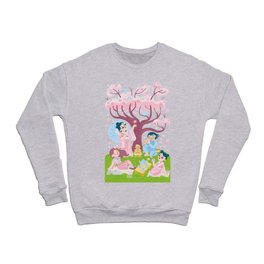 Sakura picnic Crewneck Sweatshirt