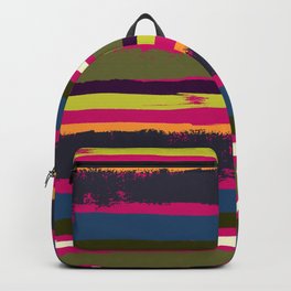 Spurious Rainbow Backpack | Destory, Navy, Blue, Digital, Orange, Fruit, Olive, Graphite, Pink, Pattern 