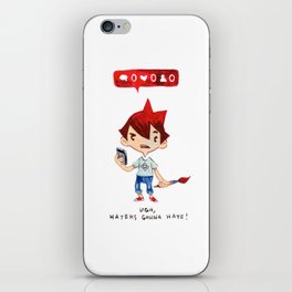 Haters iPhone Skin