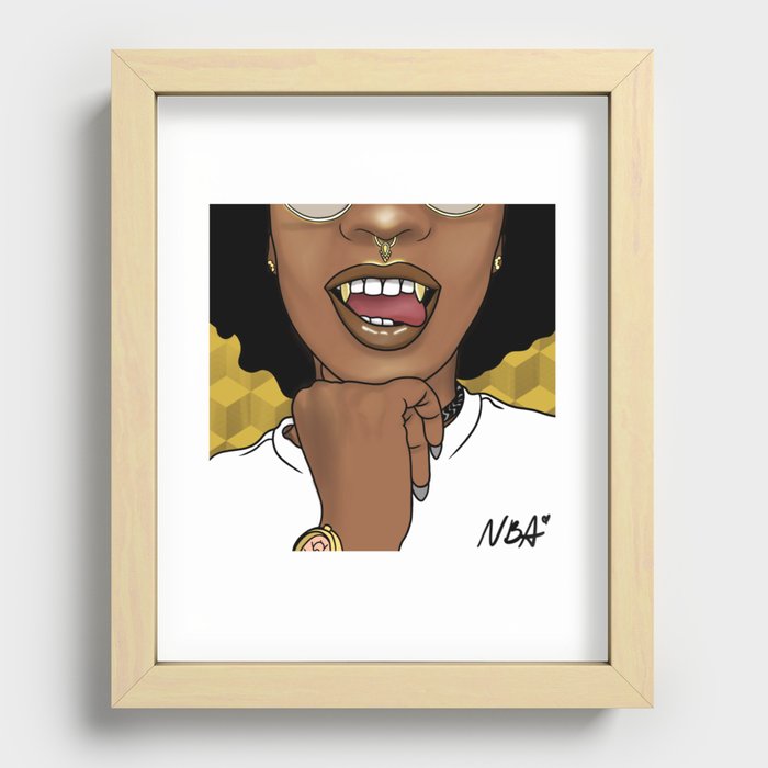 GOLDIE Recessed Framed Print