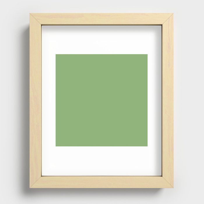 Lucky Green Recessed Framed Print