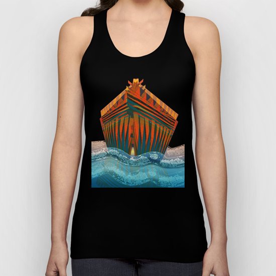 The Sea is my Home Unisex Tank Top