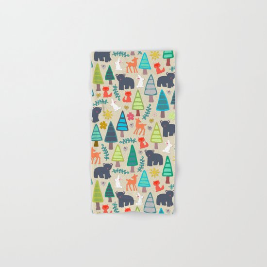 summer woodland Hand & Bath Towel