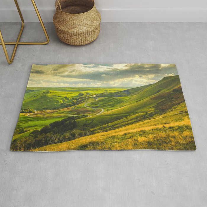The Hope Valley, Peak District, Derbyshire Rug