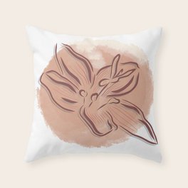 Orchid Throw Pillow