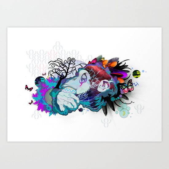 The Elder Art Print