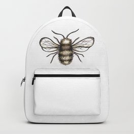 Bumble Bee - Katrina Niswander Backpack | Curiosity, Bee, Bees, Watercolor, Entomology, Insect, Honey, Buzz, Garden, Wings 