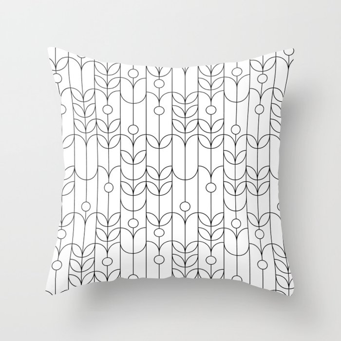 The grapevine Throw Pillow