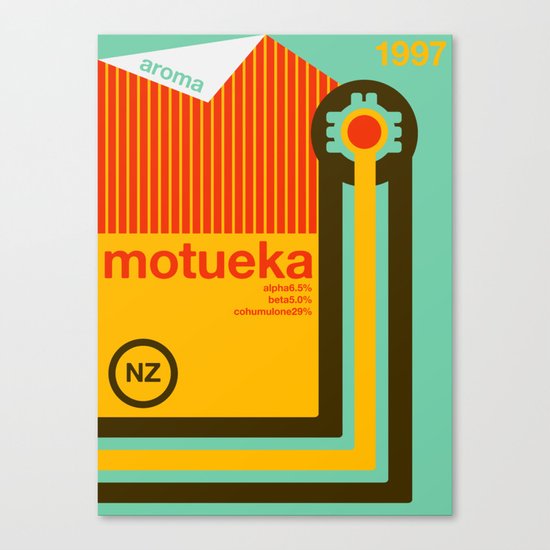 motueka single hop Canvas Print