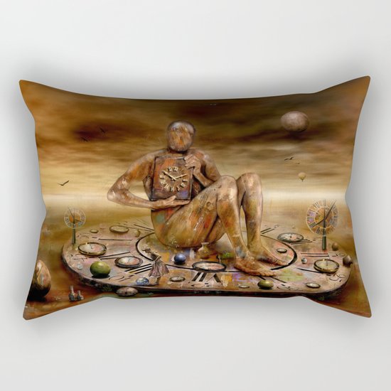 Times Rectangular Pillow
