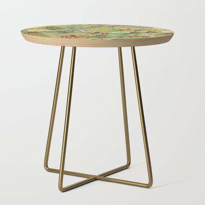 Horseback Riding In The Woods Side Table