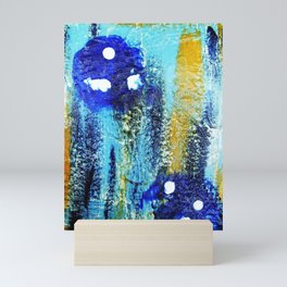 Blue Fun Mini Art Print