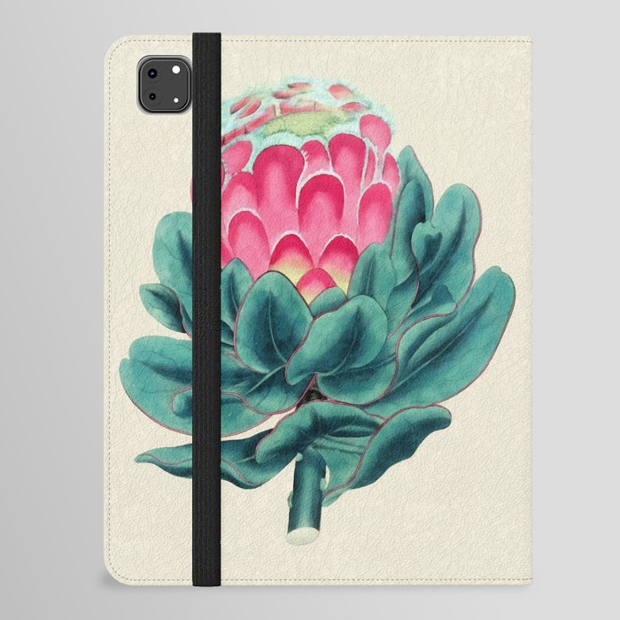 Protea flower garden iPad Folio Case