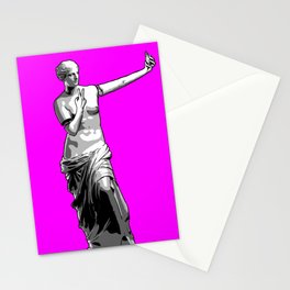 Venus De Selfie Stationery Card