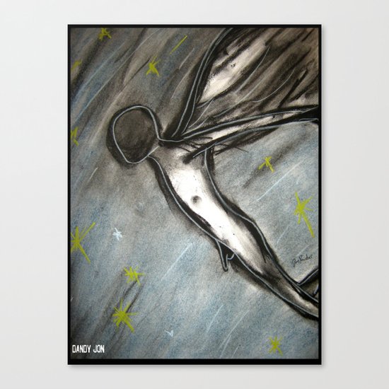 Falling Canvas Print