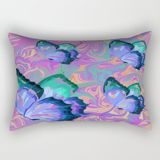 butterflies Rectangular Pillow