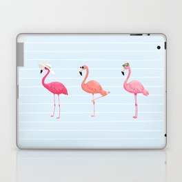 Fancy Flamingos Laptop & iPad Skin