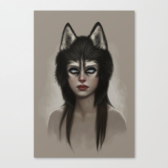 Husky Canvas Print