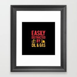 Funny Petroleum Engineer Engineering Framed Art Print