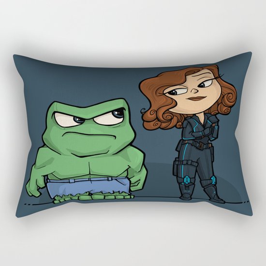 Emotional Heroes Rectangular Pillow