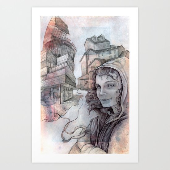 dispute Art Print