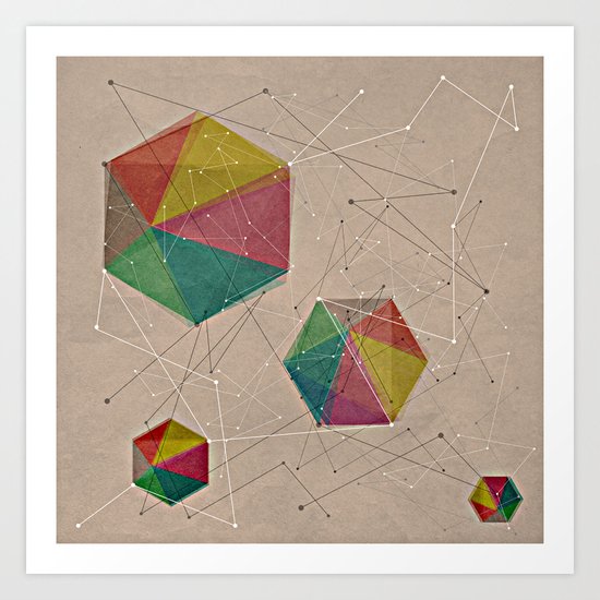 GEOMETRIC IV Art Print