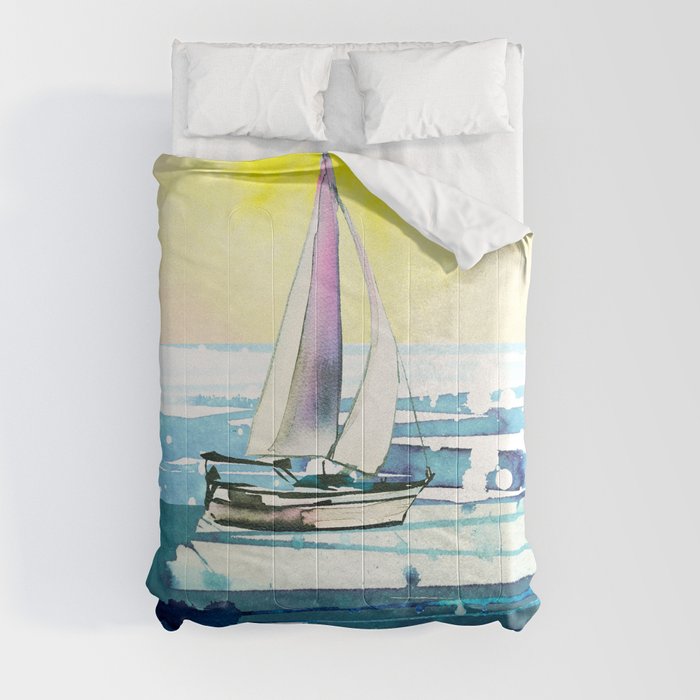 Seascape #7 Comforter