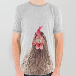 Chicken - Colorful All Over Graphic Tee