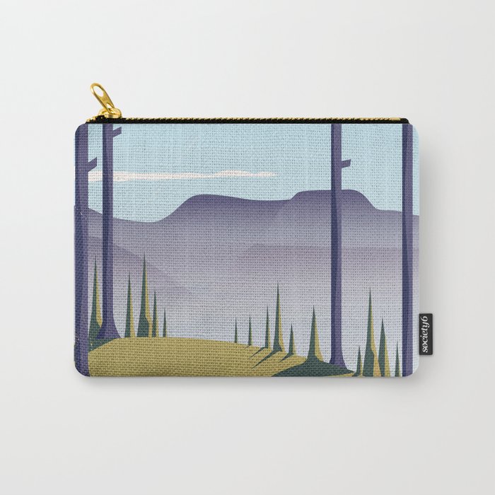 Scafell Pike Lake District National Park Carry-All Pouch